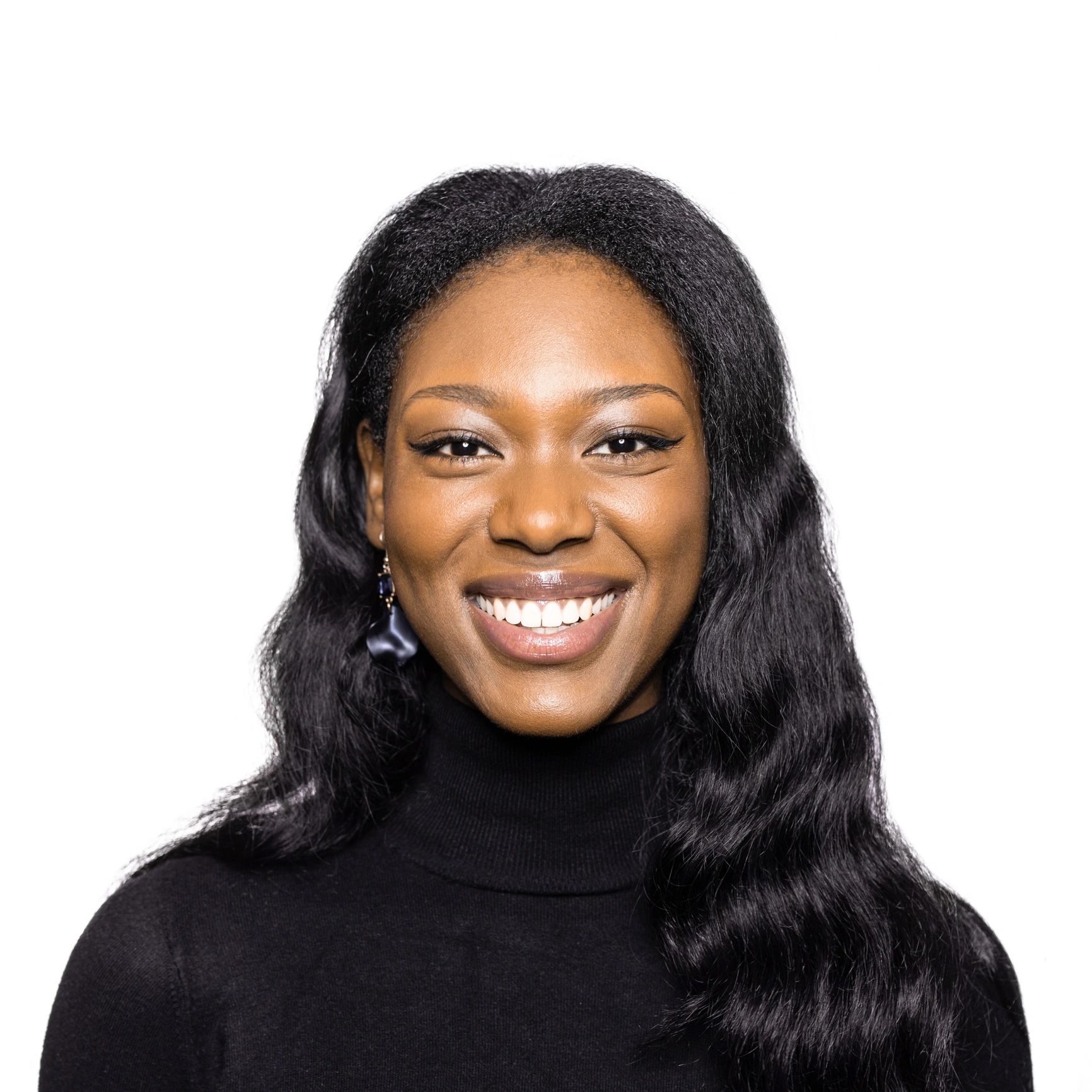 Portrait of a satisfied client